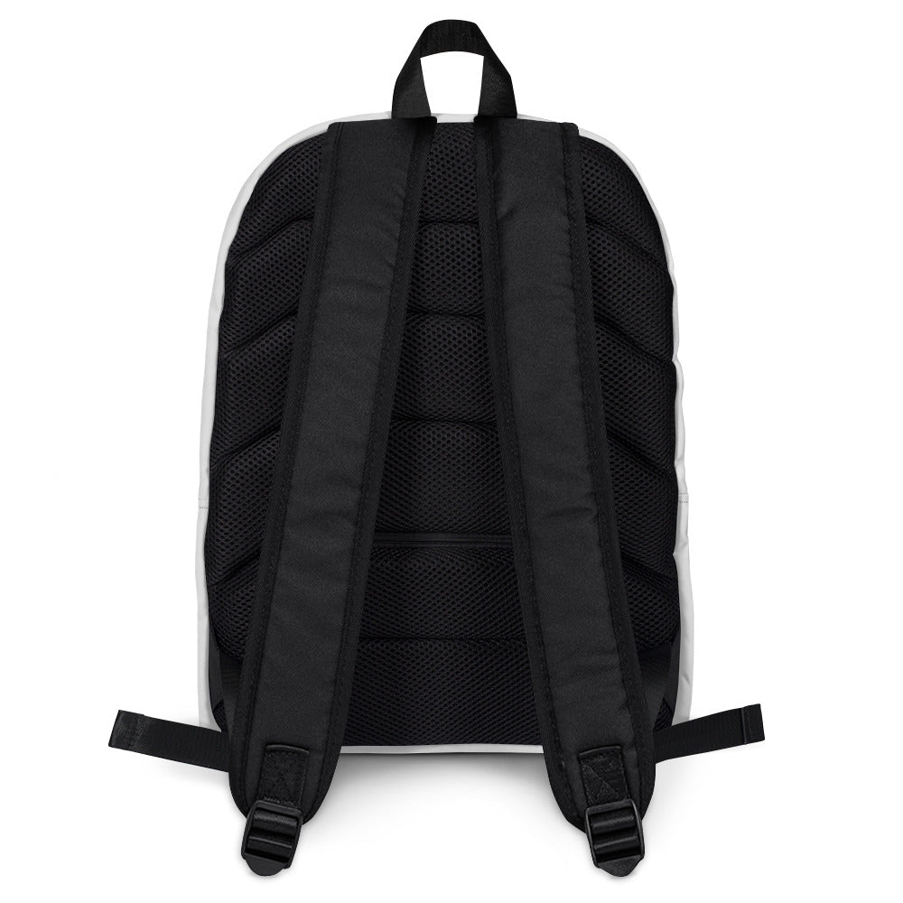 Grey/Black Demon - Light Grey Backpack