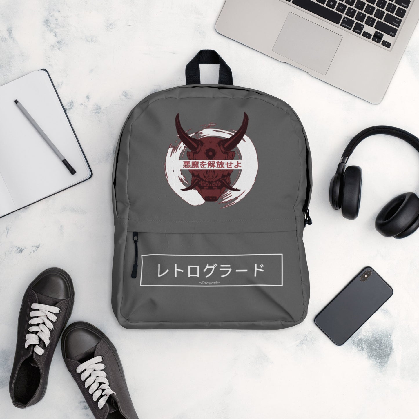 Red/White Demon Backpack