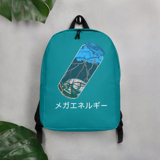 Blue NRG - Minimalist Teal Backpack