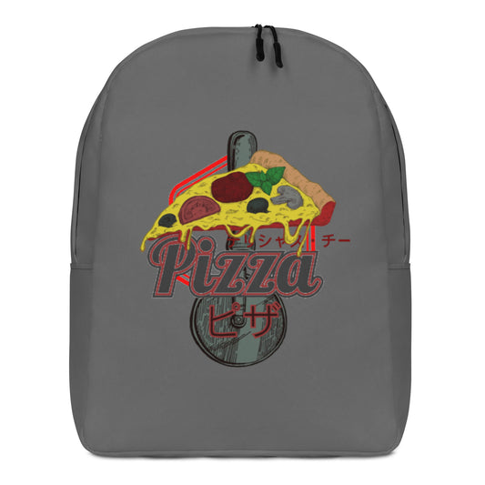 Pizza - Minimalist Dark Backpack