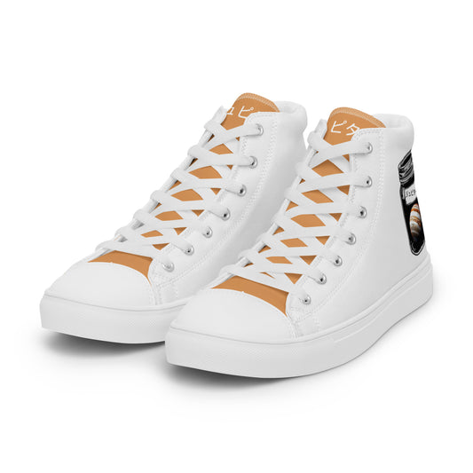 Planet Jupiter - Men’s high top canvas shoes