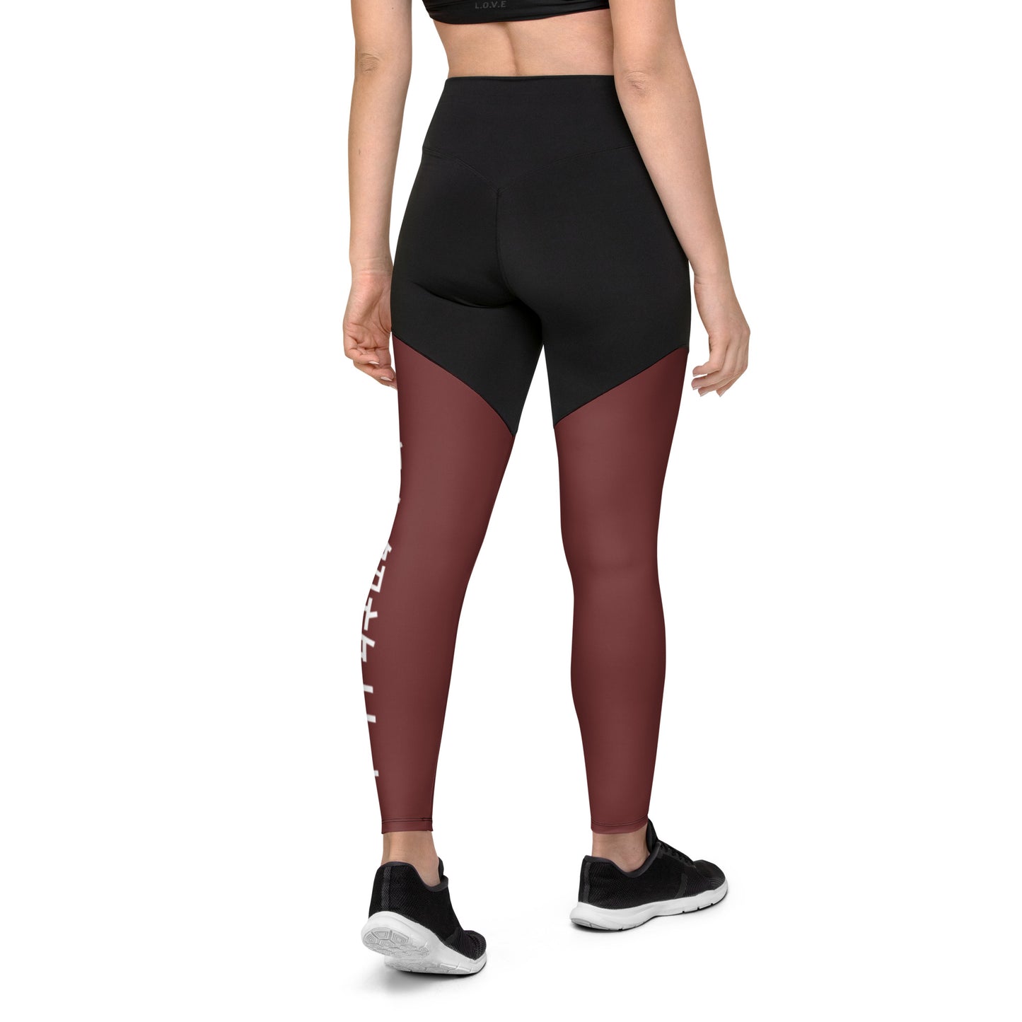 Maroon Demon - Sports Leggings