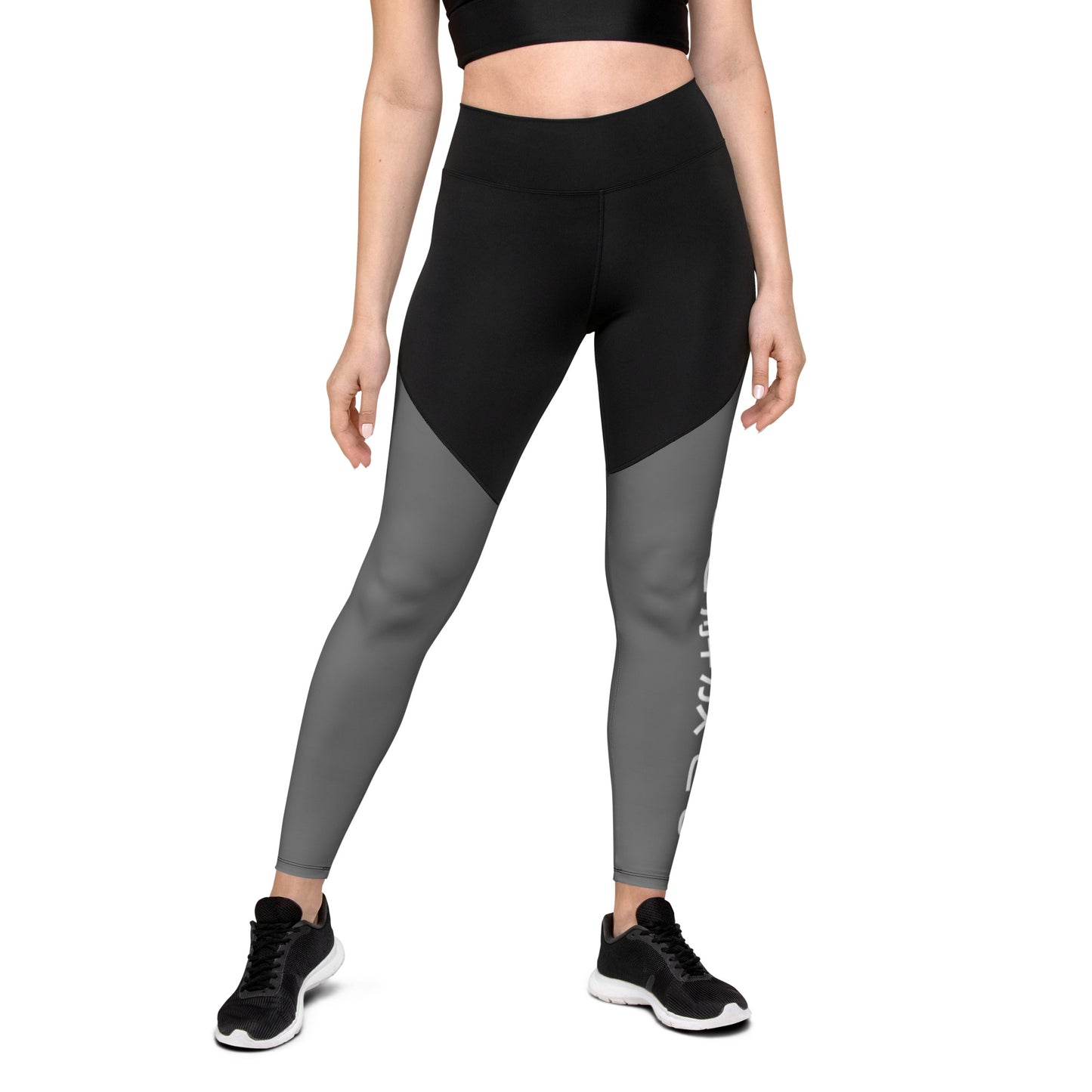 Grey Demon - Sports Leggings