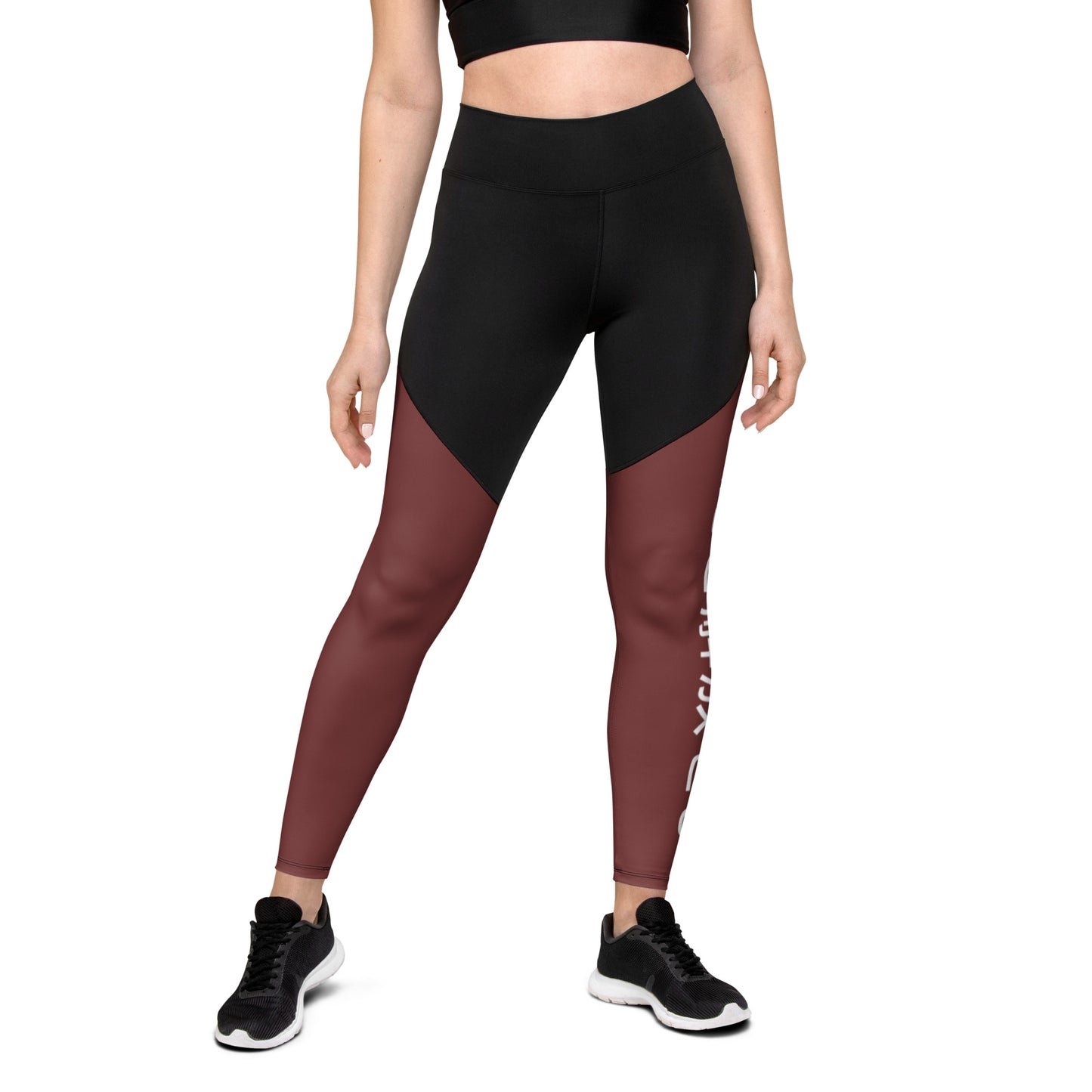 Maroon Demon - Sports Leggings