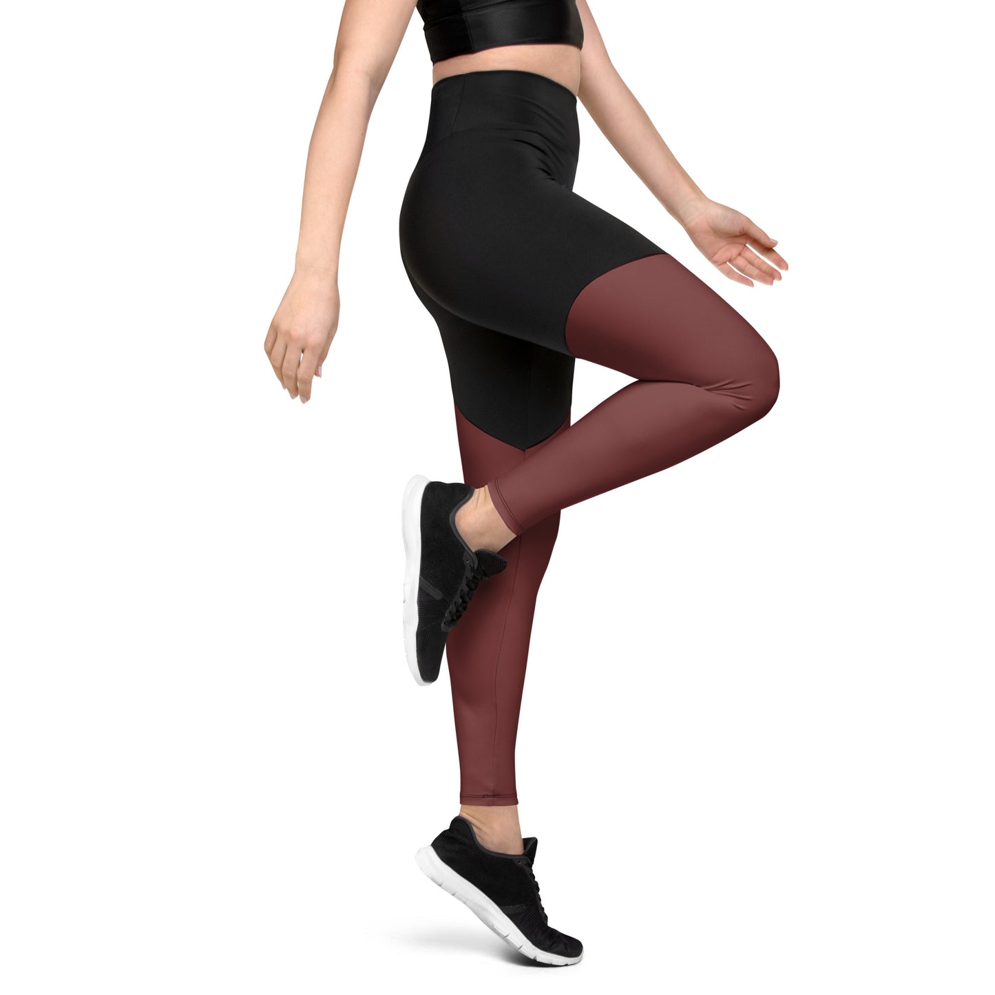 Maroon Demon - Sports Leggings