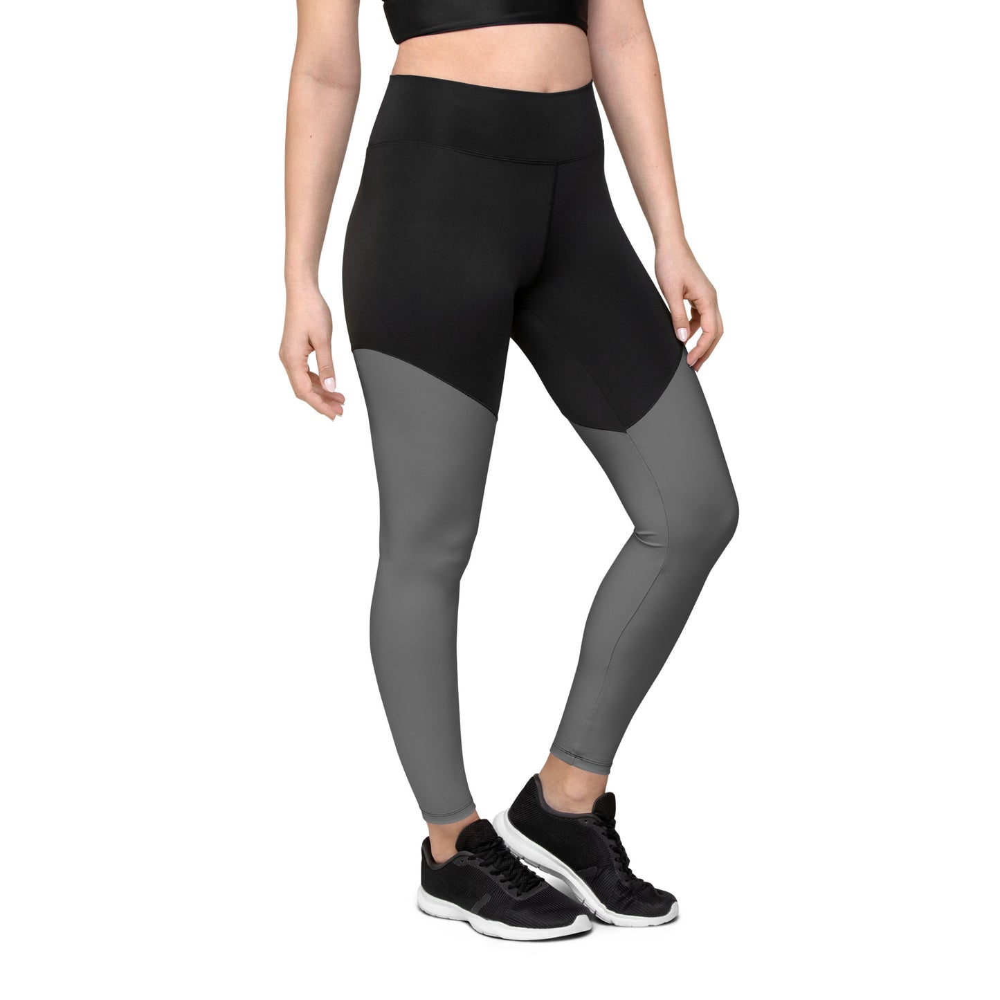 Grey Demon - Sports Leggings