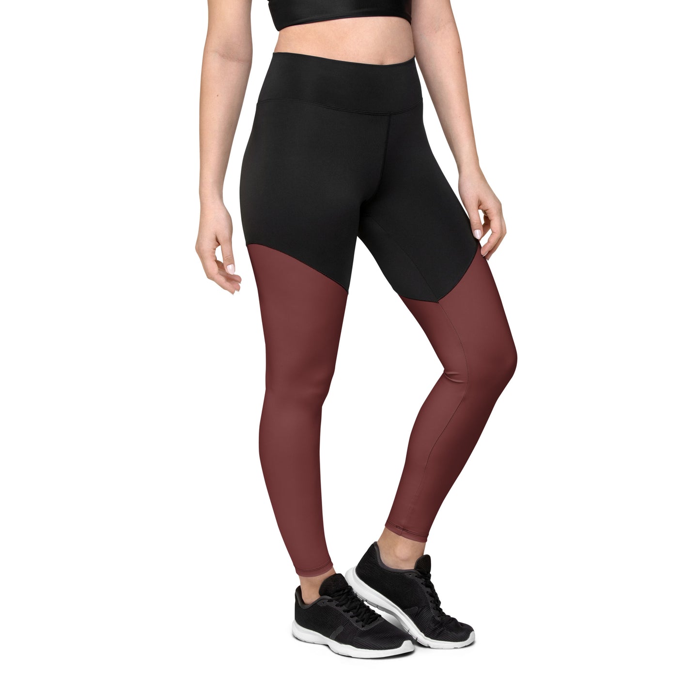 Maroon Demon - Sports Leggings