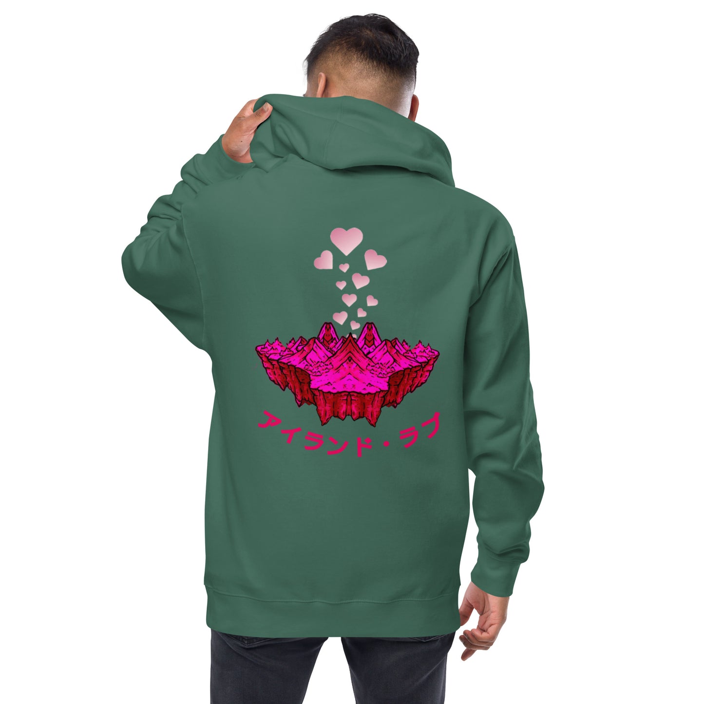 Love Island - Unisex fleece zip up hoodie